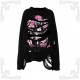 Rose Girl Gothic Sweater by Blood Supply (BSY9)